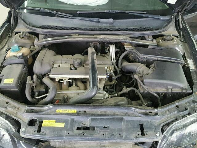 YV1RH58D222137575 - 2002 VOLVO S60 2.5T BLACK photo 7