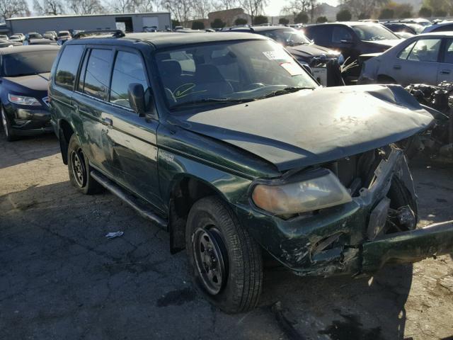 JA4LS21H2YP021310 - 2000 MITSUBISHI MONTERO SP GREEN photo 1