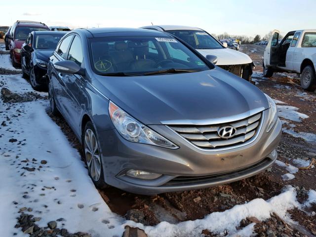 5NPEC4AB3DH579479 - 2013 HYUNDAI SONATA SE GRAY photo 1