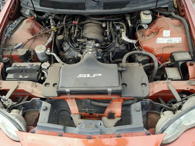 2G1FP22G622112226 - 2002 CHEVROLET CAMARO Z28 ORANGE photo 7