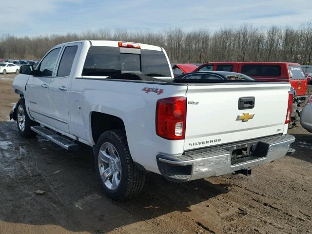 1GCVKSECXGZ239608 - 2016 CHEVROLET SILVERADO WHITE photo 3