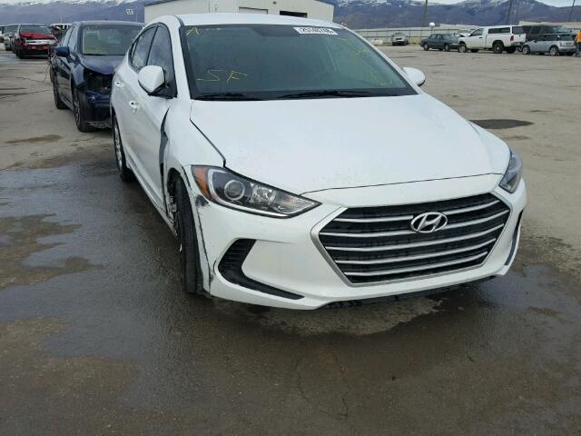 5NPD74LF1JH281802 - 2018 HYUNDAI ELANTRA SE WHITE photo 1