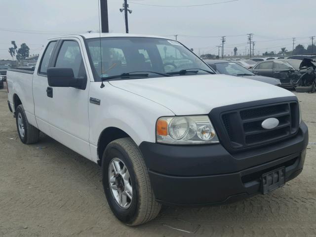 1FTRX12W67KB74437 - 2007 FORD F150 WHITE photo 1