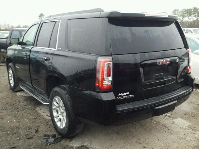 1GKS1BKC8FR731888 - 2015 GMC YUKON SLT BLACK photo 3