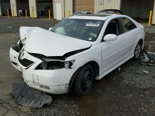 4T1BK46K07U533399 - 2007 TOYOTA CAMRY NEW WHITE photo 2