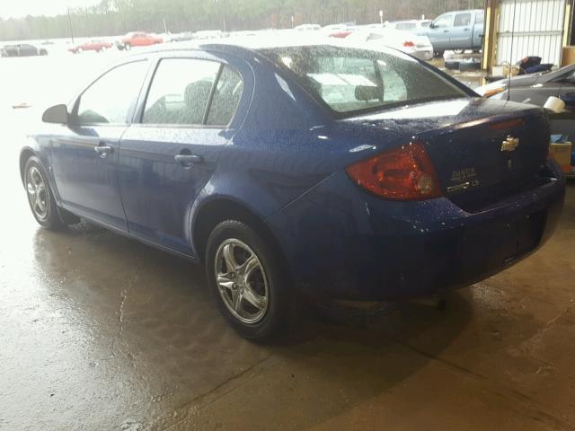 1G1AK55F567634258 - 2006 CHEVROLET COBALT LS BLUE photo 3