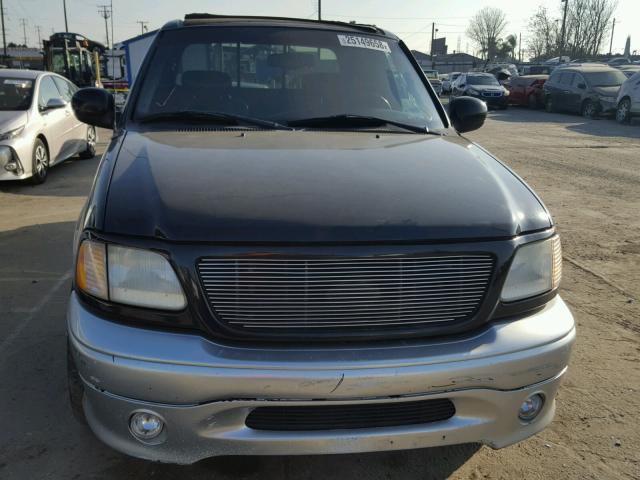 1FTRW07LX1KA82508 - 2001 FORD F150 SUPER TWO TONE photo 9