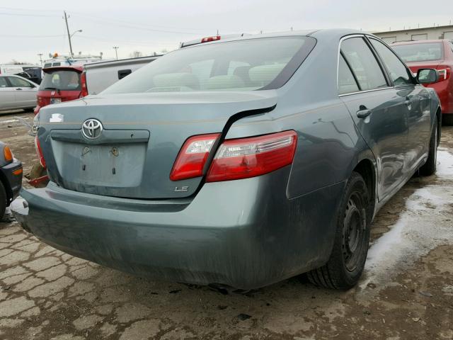 4T4BE46K79R104969 - 2009 TOYOTA CAMRY BASE GREEN photo 4