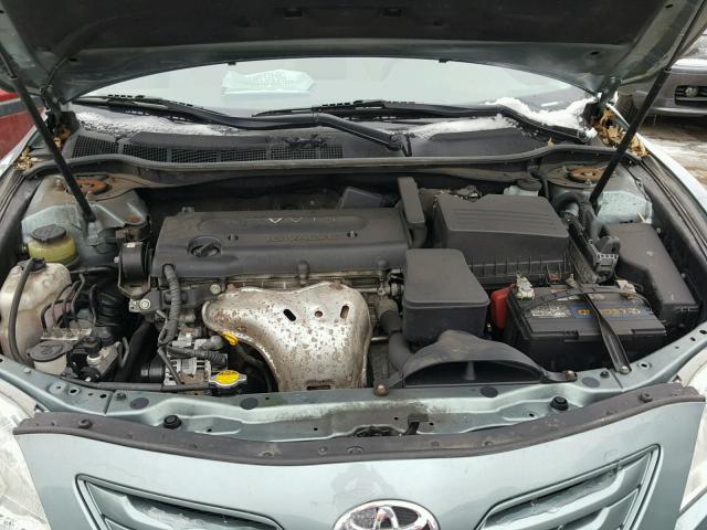 4T4BE46K79R104969 - 2009 TOYOTA CAMRY BASE GREEN photo 7