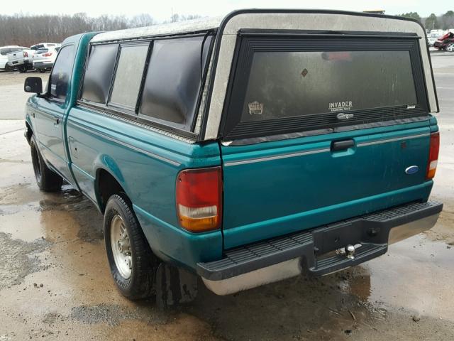 1FTCR10X2RPA62591 - 1994 FORD RANGER GREEN photo 3