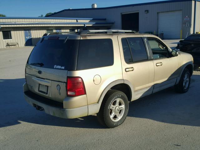 1FMZU63E02UA00447 - 2002 FORD EXPLORER X BEIGE photo 4