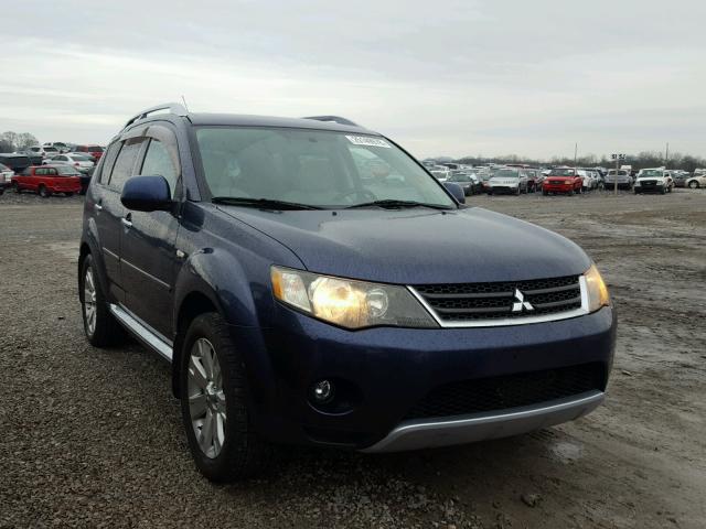 JA4MT31W99Z009036 - 2009 MITSUBISHI OUTLANDER BLUE photo 1