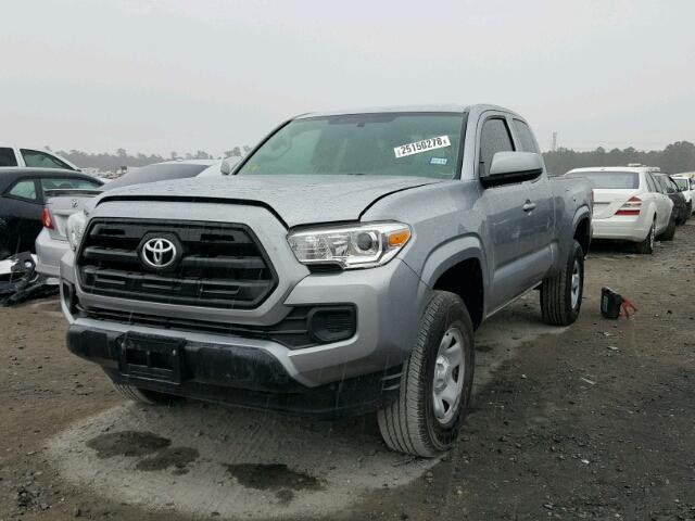 5TFRX5GN4HX085557 - 2017 TOYOTA TACOMA ACC SILVER photo 2