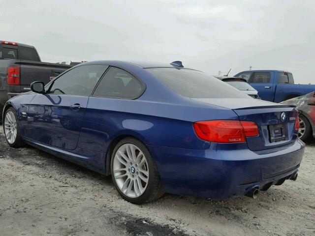 WBAKG1C5XDJ217859 - 2013 BMW 335 I SULE BLUE photo 3