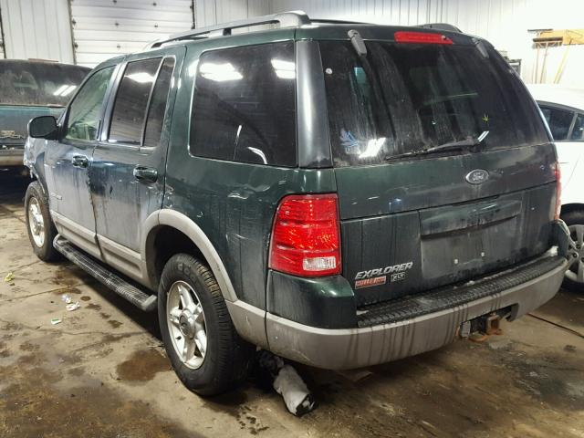 1FMZU73E22UA05915 - 2002 FORD EXPLORER X GREEN photo 3