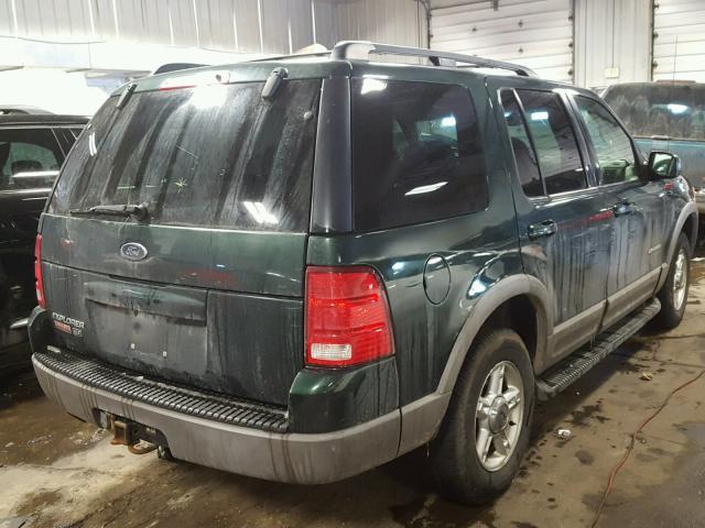 1FMZU73E22UA05915 - 2002 FORD EXPLORER X GREEN photo 4