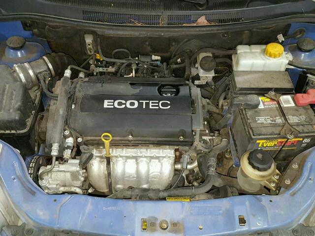 KL1TD66E09B332374 - 2009 CHEVROLET AVEO LS 蓝色 照片 7