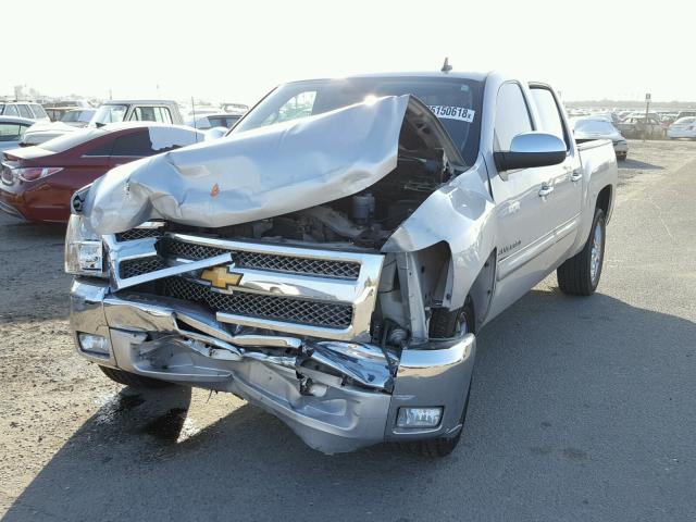 3GCPCSE05CG160658 - 2012 CHEVROLET SILVERADO SILVER photo 2