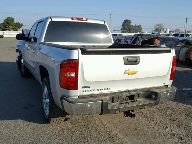 3GCPCSE05CG160658 - 2012 CHEVROLET SILVERADO SILVER photo 3