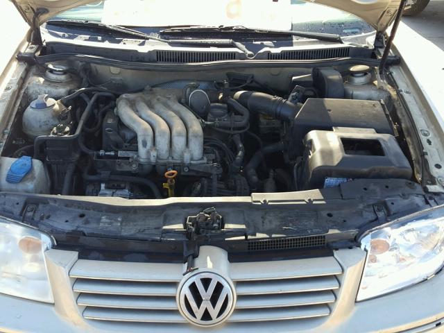 3VWSK69M44M041257 - 2004 VOLKSWAGEN JETTA GLS GOLD photo 7