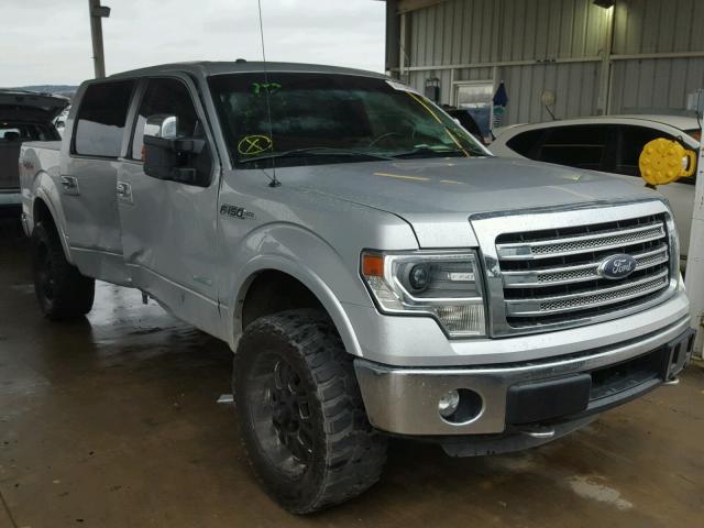 1FTFW1ET0EFA62472 - 2014 FORD F150 SUPER SILVER photo 1