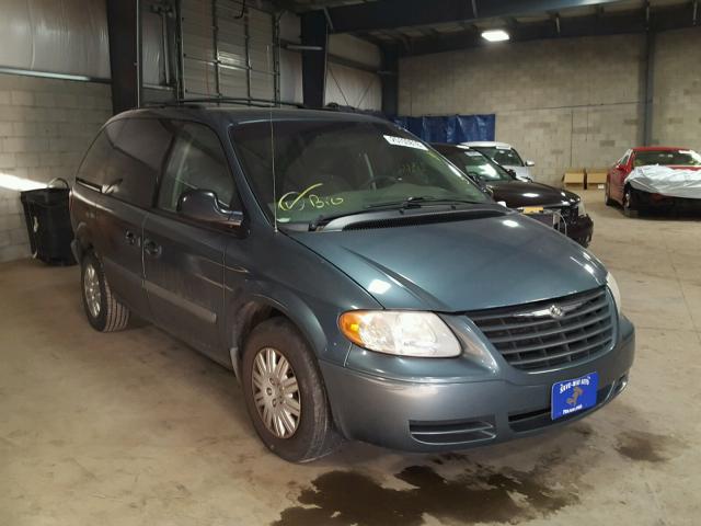 1A4GJ45R07B162956 - 2007 CHRYSLER TOWN & COU GREEN photo 1