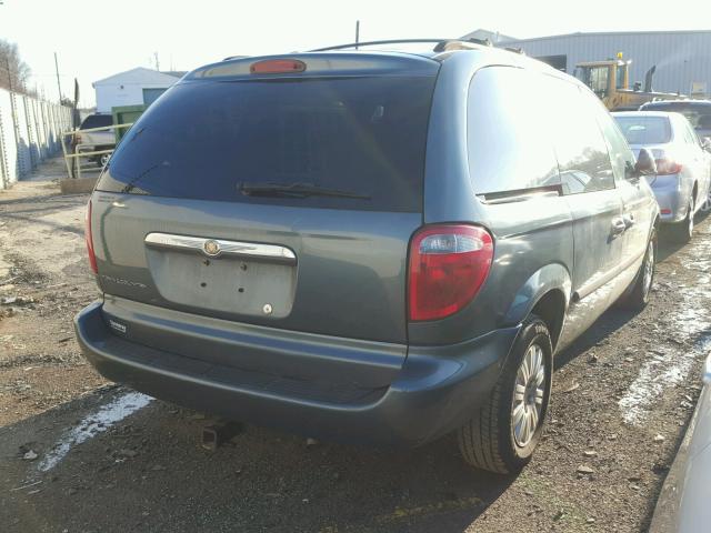 1A4GJ45R07B162956 - 2007 CHRYSLER TOWN & COU GREEN photo 4