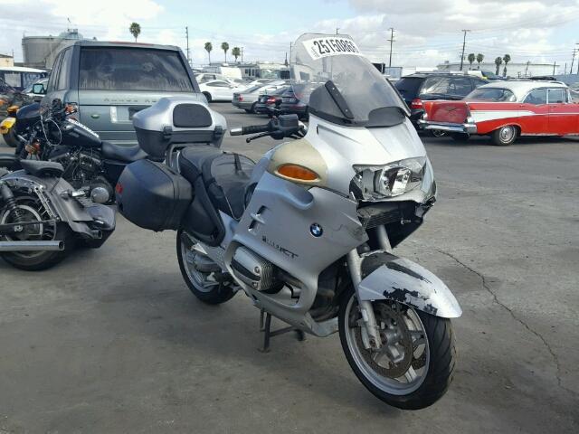 WB10499A72ZE87118 - 2002 BMW R1150 RT SILVER photo 1