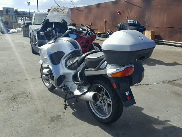 WB10499A72ZE87118 - 2002 BMW R1150 RT SILVER photo 3