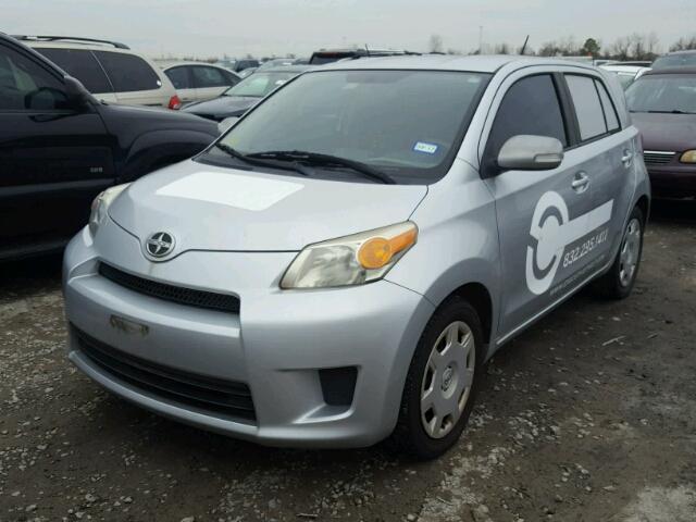 JTKKU10478J021352 - 2008 TOYOTA SCION XD SILVER photo 2