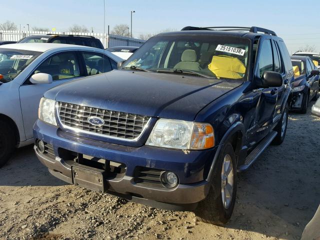 1FMZU73K45ZA54434 - 2005 FORD EXPLORER X BLUE photo 2