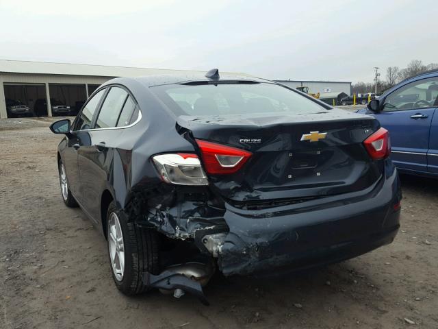 1G1BE5SM5J7115038 - 2018 CHEVROLET CRUZE LT GRAY photo 3