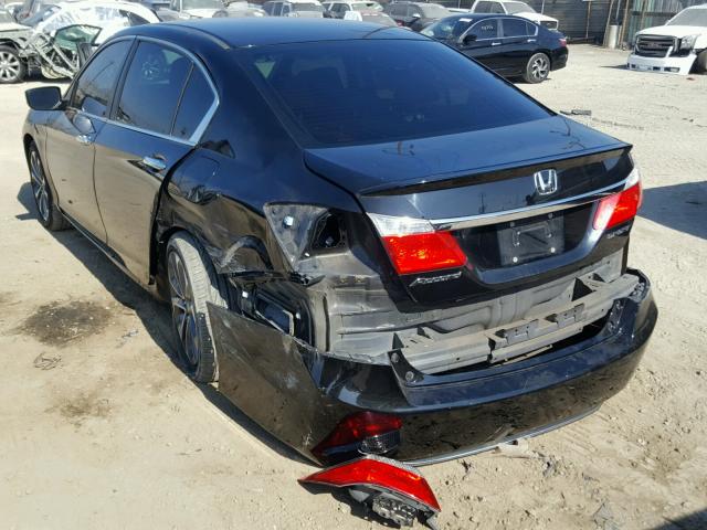 1HGCR2F58DA197258 - 2013 HONDA ACCORD SPO BLACK photo 3