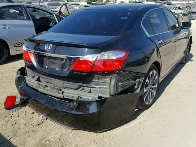 1HGCR2F58DA197258 - 2013 HONDA ACCORD SPO BLACK photo 4