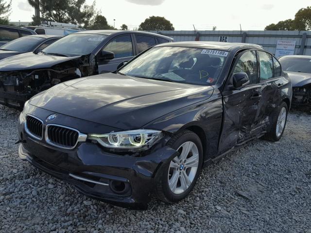 WBA8E9G55GNT82577 - 2016 BMW 328 I SULE BLACK photo 2