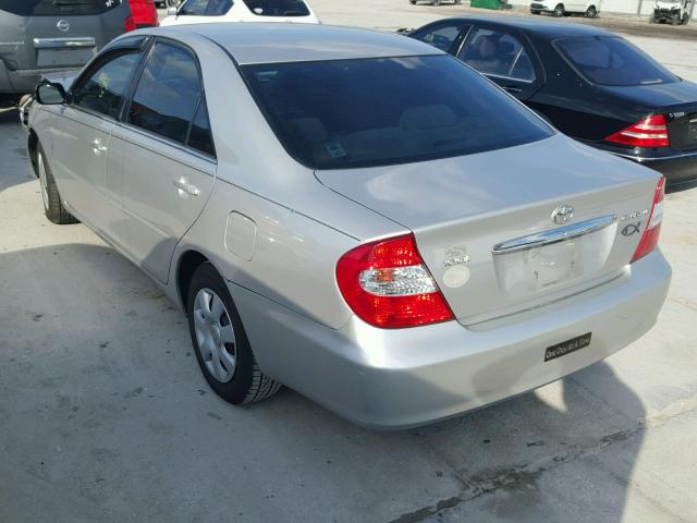 4T1BE32K34U325309 - 2004 TOYOTA CAMRY LE SILVER photo 3