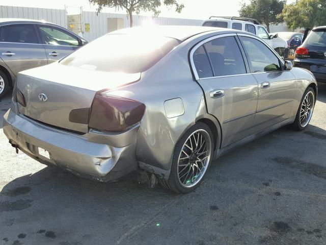 JNKCV51E74M113477 - 2004 INFINITI G35 GRAY photo 4