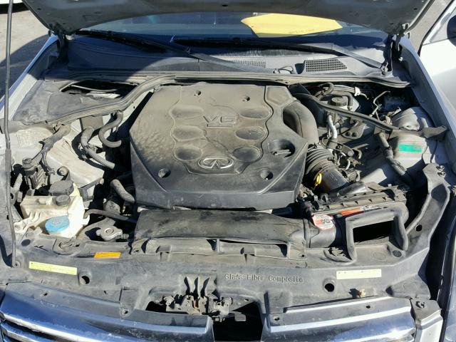 JNKCV51E74M113477 - 2004 INFINITI G35 GRAY photo 7