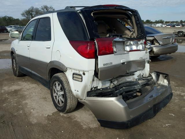 3G5DA03E74S561940 - 2004 BUICK RENDEZVOUS WHITE photo 3