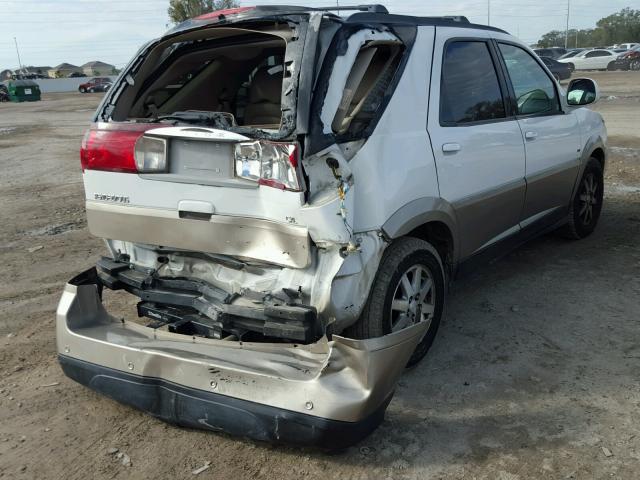 3G5DA03E74S561940 - 2004 BUICK RENDEZVOUS WHITE photo 4