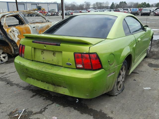 1FAFP4042YF297478 - 2000 FORD MUSTANG GREEN photo 4