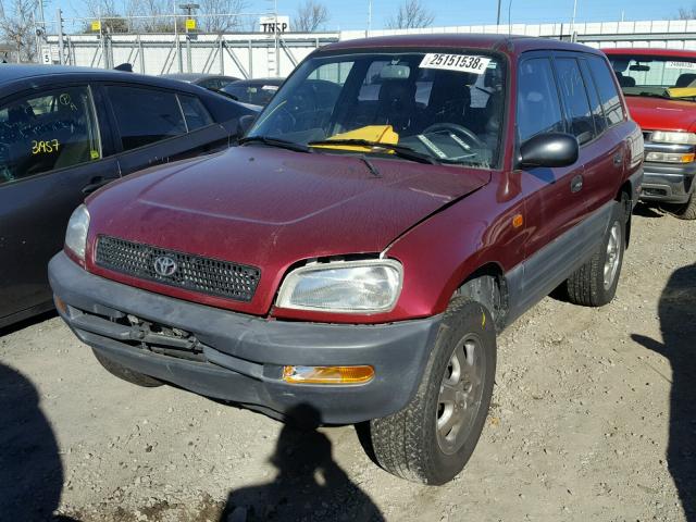 JT3HP10V9V7069871 - 1997 TOYOTA RAV4 BURGUNDY photo 2