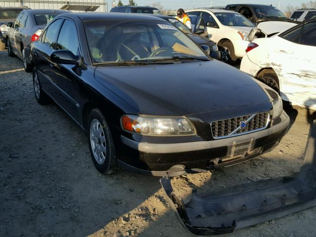 YV1RS61R612012042 - 2001 VOLVO S60 BLACK photo 1