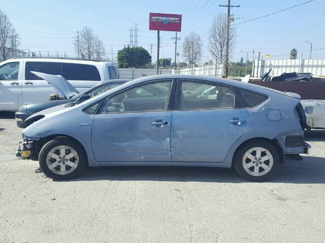 JTDKB20U797823823 - 2009 TOYOTA PRIUS BLUE photo 9