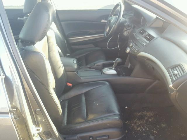 1HGCP36898A037837 - 2008 HONDA ACCORD EXL CHARCOAL photo 5