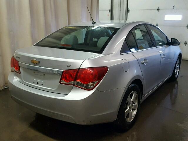 1G1PE5SC9C7348968 - 2012 CHEVROLET CRUZE LT SILVER photo 4