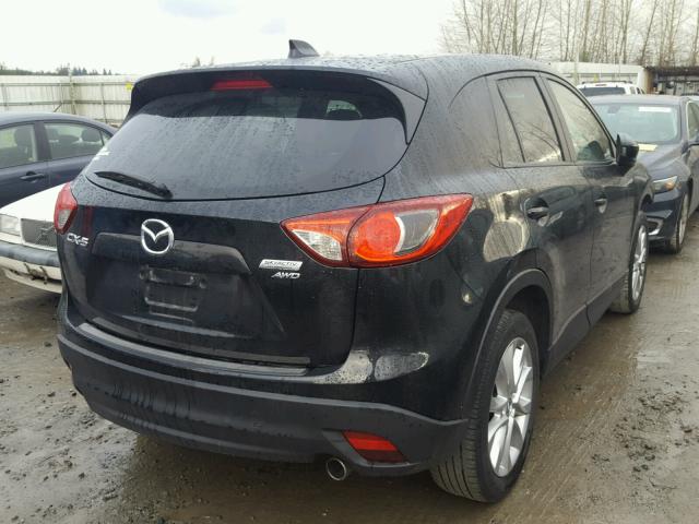 JM3KE4DY9F0446908 - 2015 MAZDA CX-5 GT BLACK photo 4