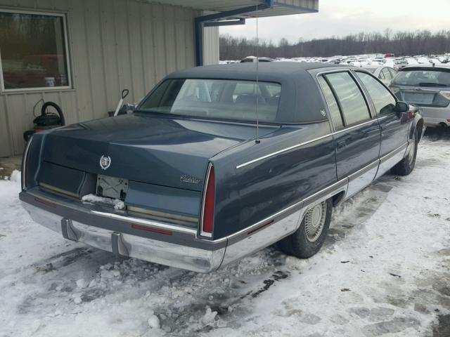 1G6DW5277PR720072 - 1993 CADILLAC FLEETWOOD BLUE photo 4