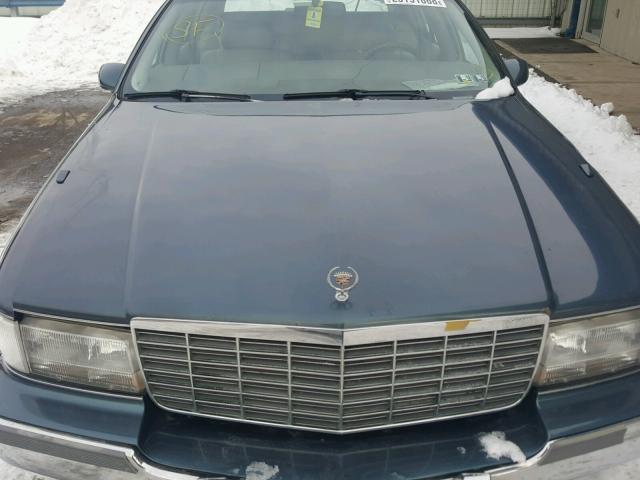 1G6DW5277PR720072 - 1993 CADILLAC FLEETWOOD BLUE photo 7