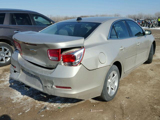 1G11B5SAXDF302022 - 2013 CHEVROLET MALIBU LS TAN photo 4